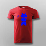 Command Line Caution Men's Tee: Powerful Sudo Humor