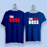 Boss And The Real Boss Couple T-Shirts