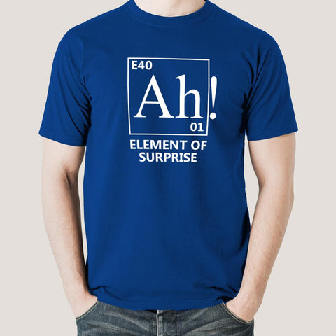 Ah! An Element Of Surprise Men's Science T-shirt