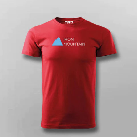 Iron Mountain Programming Offer T-Shirt For Men (November) For Prepaid Only