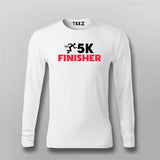 5K Runner Cotton Marathoner T-shirts For Men