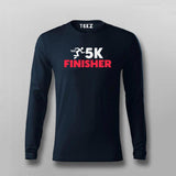 5K Runner Cotton Marathoner T-shirts For Men