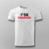 5K Runner Cotton Marathoner T-shirts For Men