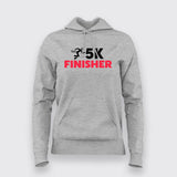 5K Runner Cotton Marathoner  T-shirts  For Women
