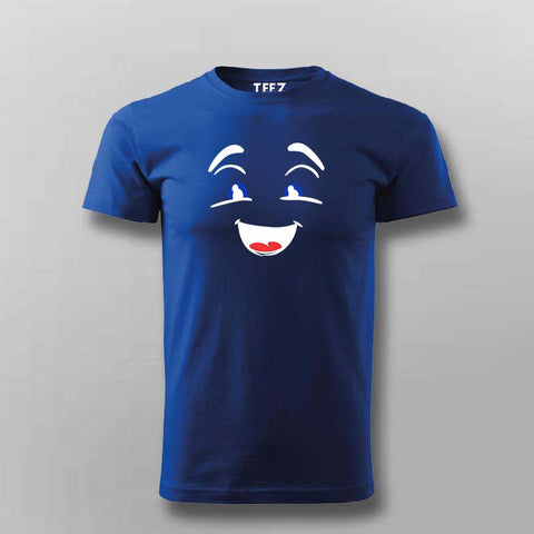 Large-happy-face-vector-clipart T-shirt for men india