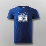 Freezing Time Super Power – Men's Photography Shirt