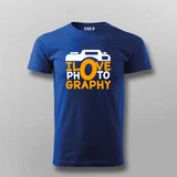 I love photography  T-Shirt For Men