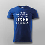 I'm Not Anti-Social, I'm Selectively Social Tee