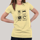Eat Sleep Dota Repeat Women's T-shirt