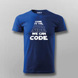 Come To The Dork Side We Can Code T-shirt For Men