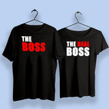 Boss And The Real Boss Couple T-Shirts Online