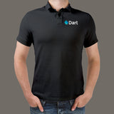 Dart Programming Language Polo T-Shirt For Men
