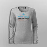 React Native Framework Developer Women’s Profession T-Shirt