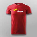 Navi S1mple T-Shirt For Men