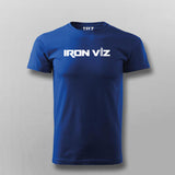 Iron Viz  Logo T-Shirt For Men