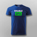 Enable 2FA: Security-Smart Fashion Tee