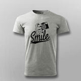 Smile Camera T-Shirt For Men