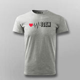 10Km Heartbeat Cool Marathoner T-shirts For Men