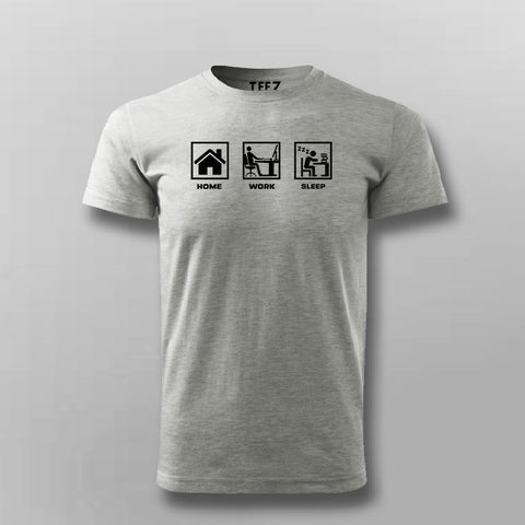 Home Work Sleep Tee - Balance Life's Essentials
