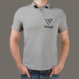 Vue Js JavaScript Framework Polo T-Shirt For Men