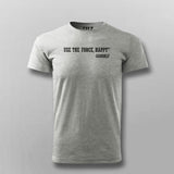 Use the Force, Happy Gandalf: Fantasy Fun Tee