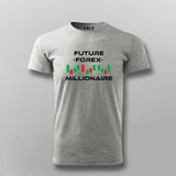 Future Forex Millionaire Day Trader Stock T-Shirt For Men