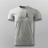 Tennis Heartbeat T-shirt For Men