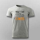 Carb Cutting Men's Tee - A Slice Of Diet Humor