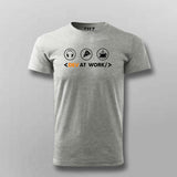 Dev At Work T-shirt For Men