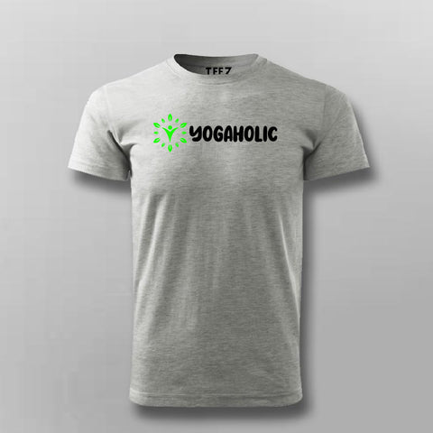 Yogaholic T-shirt For Men Online India 