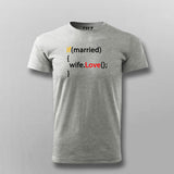 Programmer's Love Men's Tee - Coding a Happy Marriage