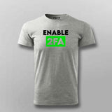 Enable 2FA: Security-Smart Fashion Tee