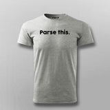 Parse Wizard Men's T-Shirt - Decode the World of Data