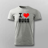 Love Bugs? Tester T-Shirt - Debugging is Love