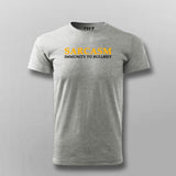 Sarcasm: Immunity to Bullshit Tee
