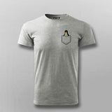 linux in the pocket T-shirt For Men