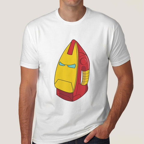 Ironman Ironbox-man Marvel Men's Parody T-shirt