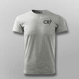 Cristiano Ronaldo CR7 Chest Logo T-shirt For Men Online Teez