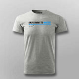 Commit To Master Men's T-Shirt - Git Guru's Mantra