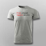From Closet Import Tshirt Programming T-shirt For Men Online Teez 