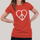 Love and Peace Women's T-shirt