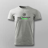 Node is geek T-Shirt For Men