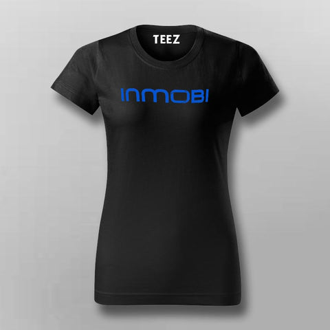 Inmobi Logo technology women t shirt Online India Teez