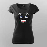 Large-happy-face-vector-clipart T-shirt For Women