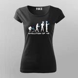 Evolution of Man Virtual Reality T-Shirt For Women India