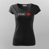 HSBC Logo T-Shirt For Women