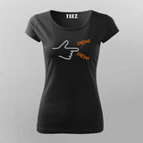 Buy this Pew Pew Funny Gun shooting t-shirt From Teez.