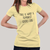 This Is What a Feminist Looks Like Women's T-shirt