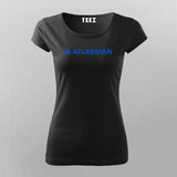 Atlassian logo T-Shirt For Women online india