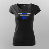 I Enjoy The Romantic Walks Through The Data Center T-Shirt For Women